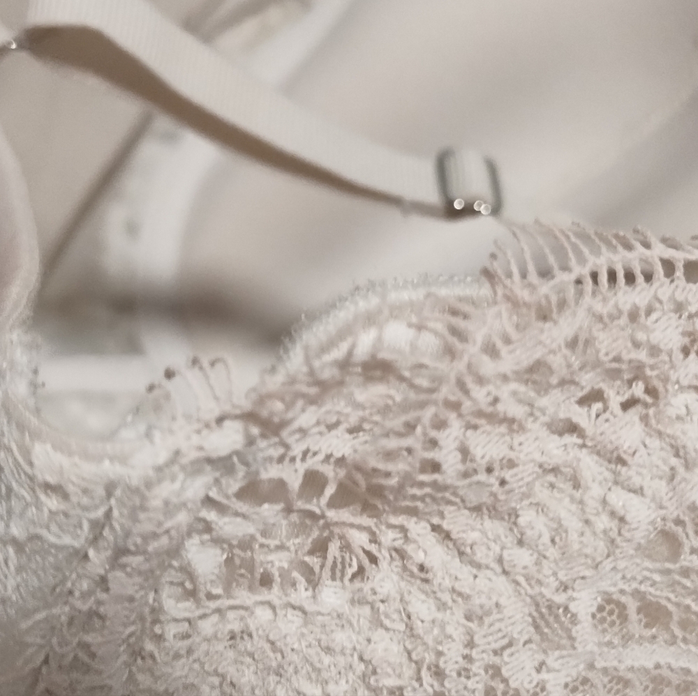 VS 2 Piece Bra / NWTPanty,  DREAM ANGEL Elegant Lace Bralette/ PANTY - Picture 12 of 15